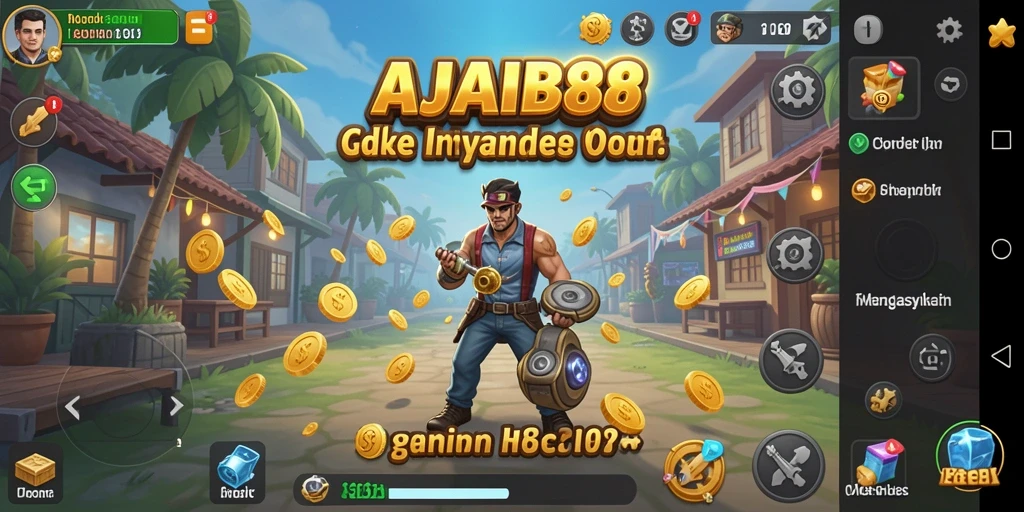 Tampilan gameplay AJAIB88 yang menarik dan interaktif.