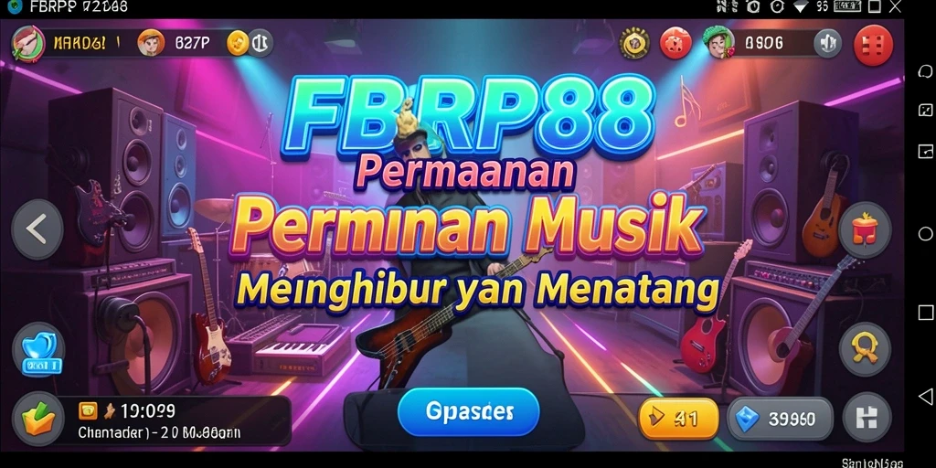 Menampilkan gameplay seru dengan berbagai tantangan musik.