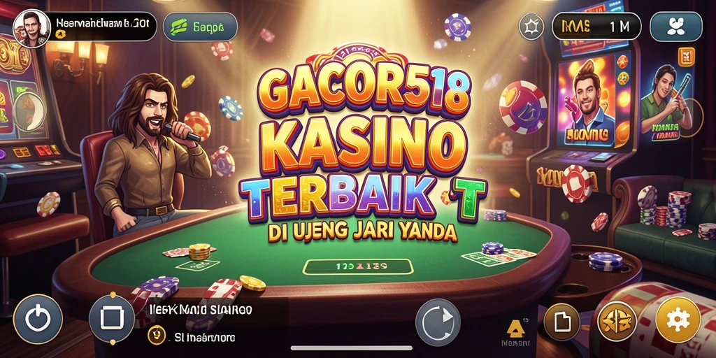Screenshot GACOR518 menunjukkan aksi seru permainan Kasino.