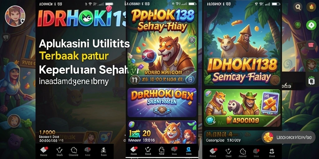 Tampilan aplikasi IDRHOKI138 dengan antarmuka yang intuitif dan ramah pengguna.