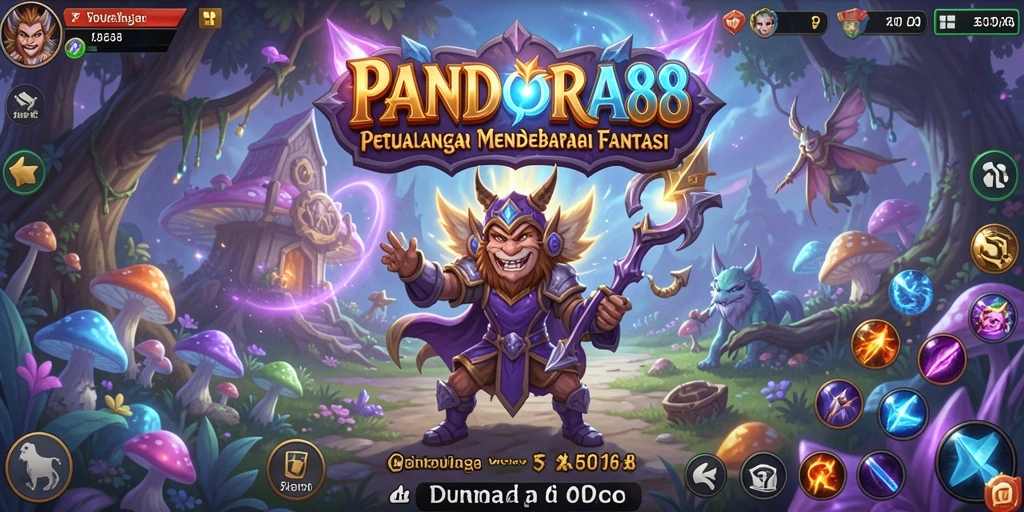 Tampilan gameplay PANDORA88 menunjukkan aksi petualangan yang seru dan mendebarkan.