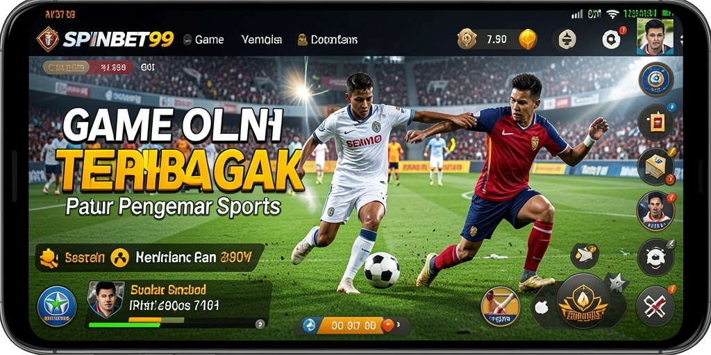 Screenshot utama SPINBET99 menunjukkan antarmuka yang menarik dan interaktif.