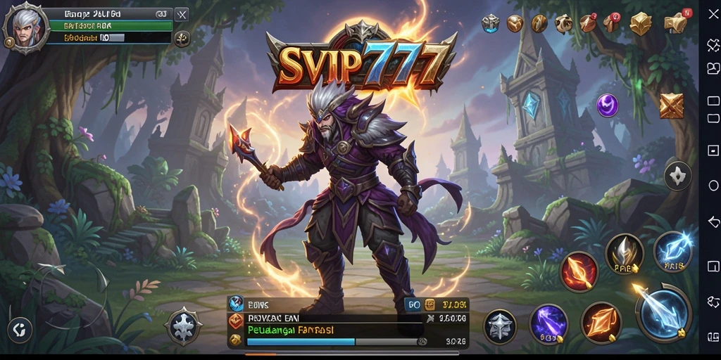Gameplay SVIP777 yang epik dengan pertempuran menyenangkan.